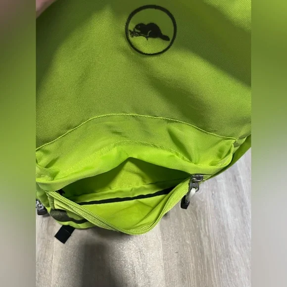 Roots Embroidered Neon Backpack - Picture 3 of 6